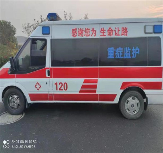 特克斯救护车出租服务案例3