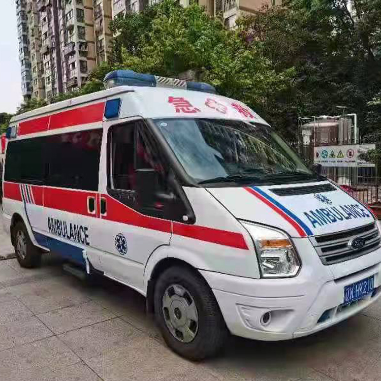 特克斯术后行动不便回家租赁救护车